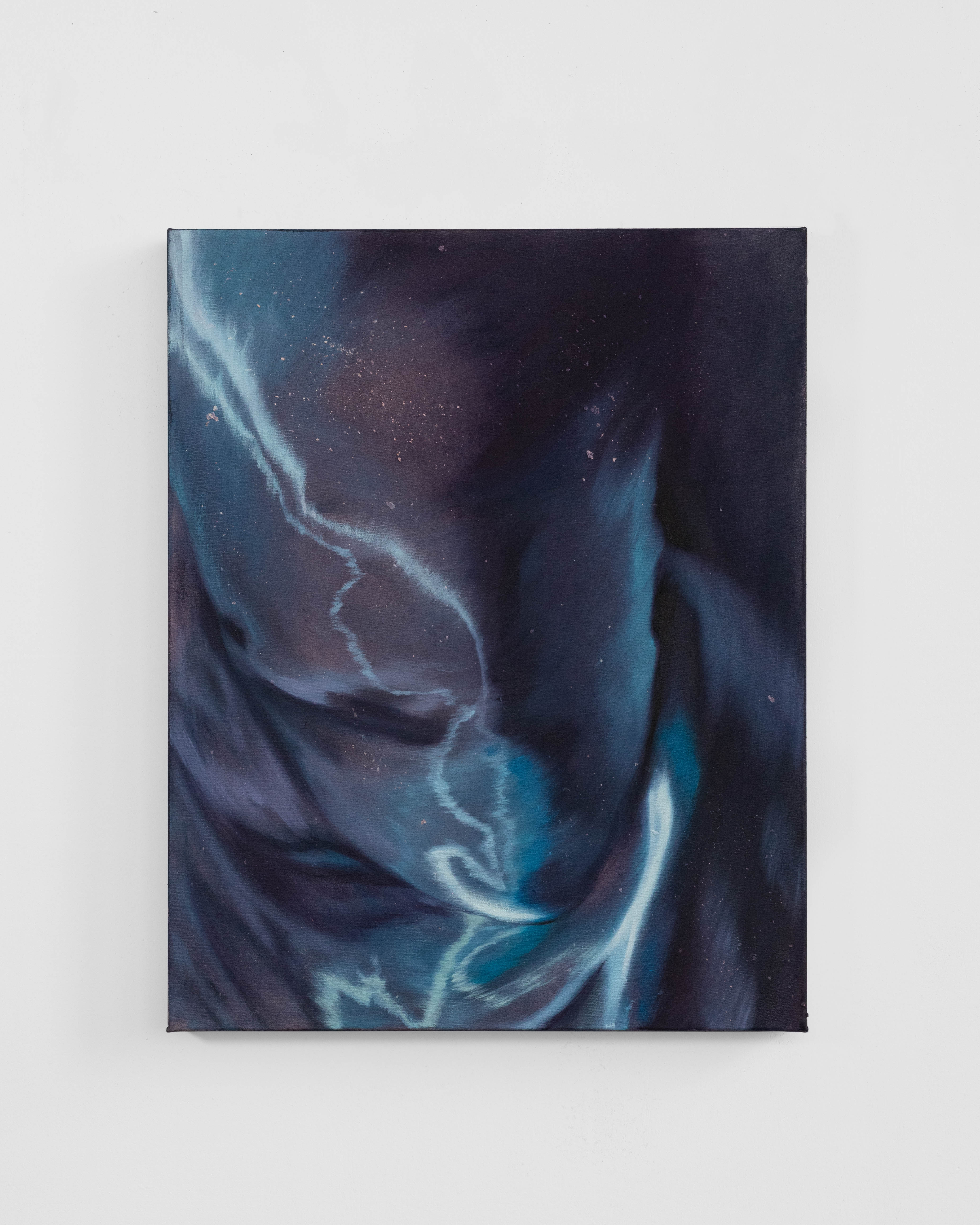 Fissure 裂痕 2023 40x50cm pigment,oil on canvas