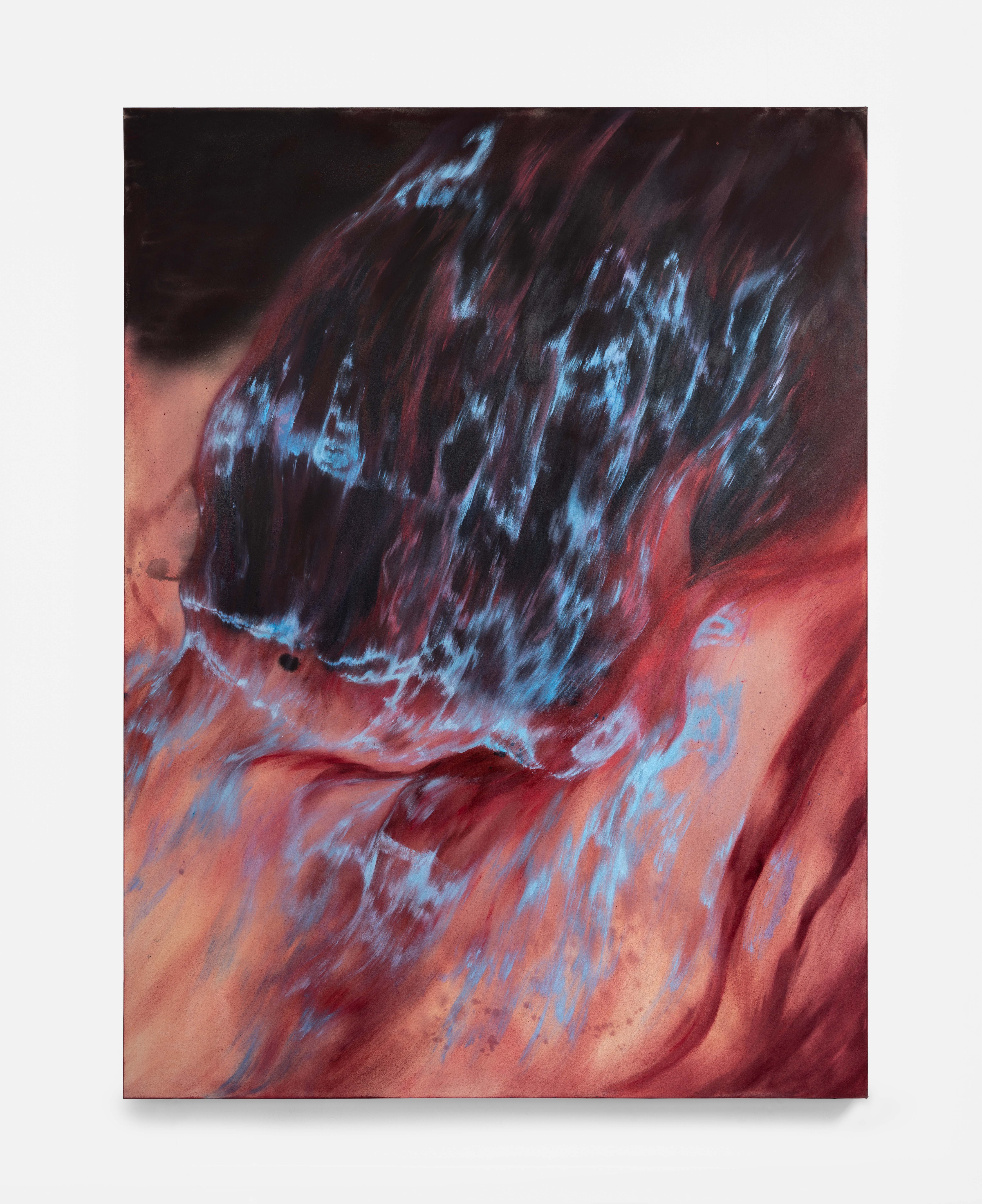 Eternal blaze 永恒的火焰 150x200cm 2023 pigment oil on canvas - 副本